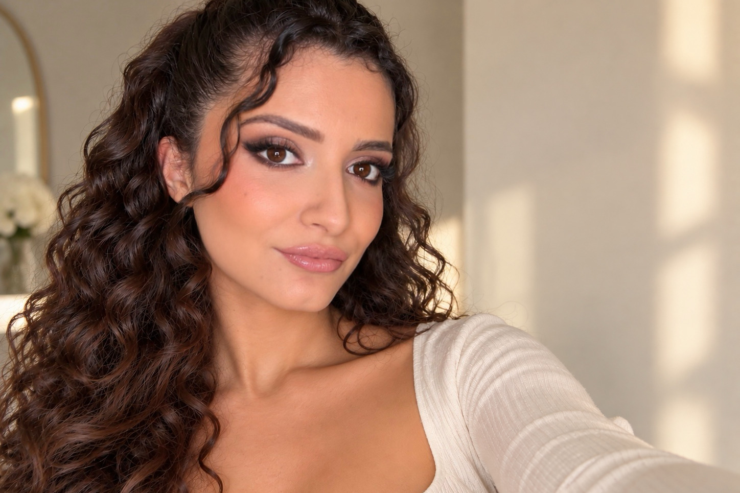 Destination wedding makeup